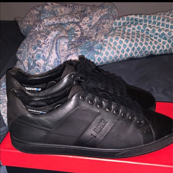 Hugo boss shoes size 11 original everything - Picture 1 of 4